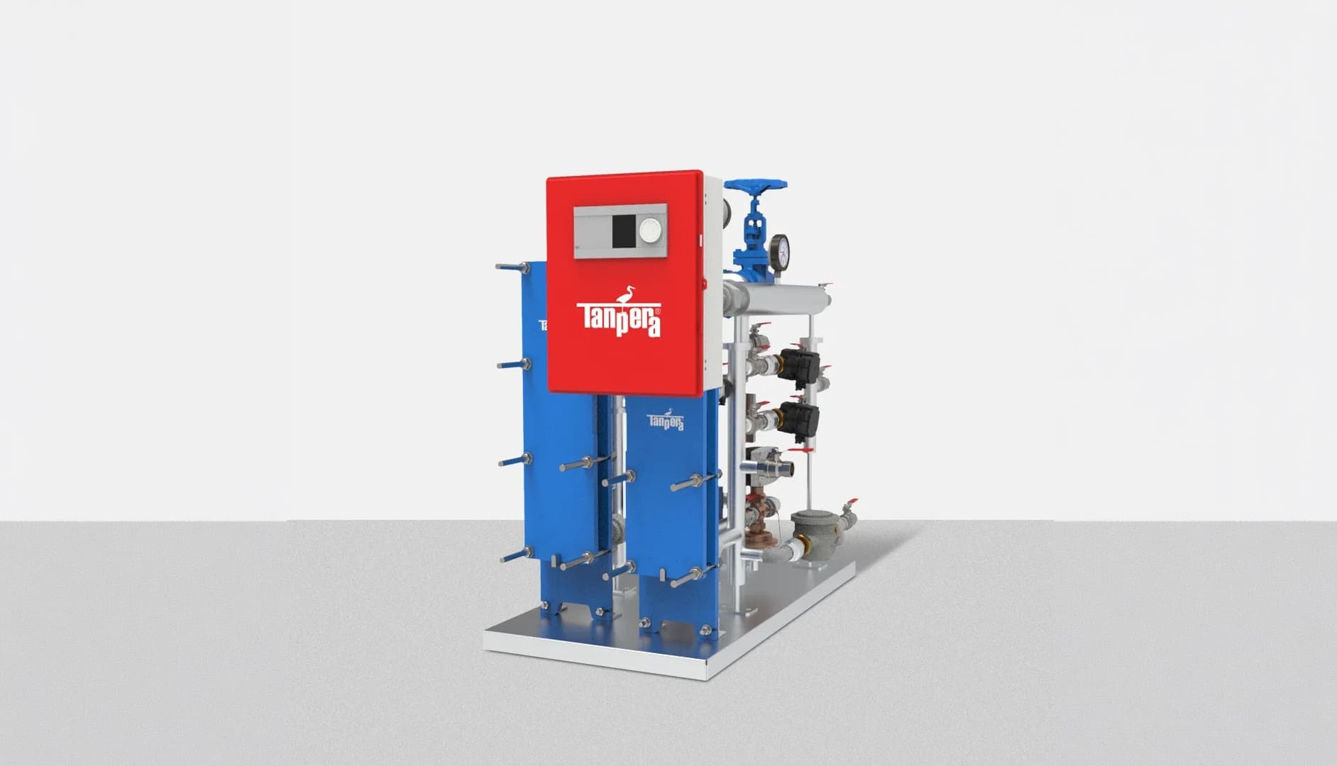 HeatBox Gebäudeunterstation / Untergebäude-Wärmeübergabestation